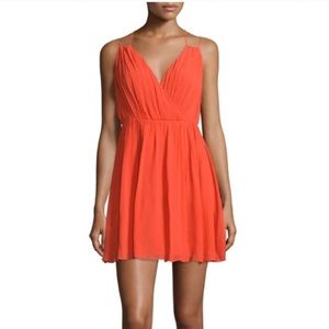 Rebecca Minkoff Porta Dress Size 4 coral orange